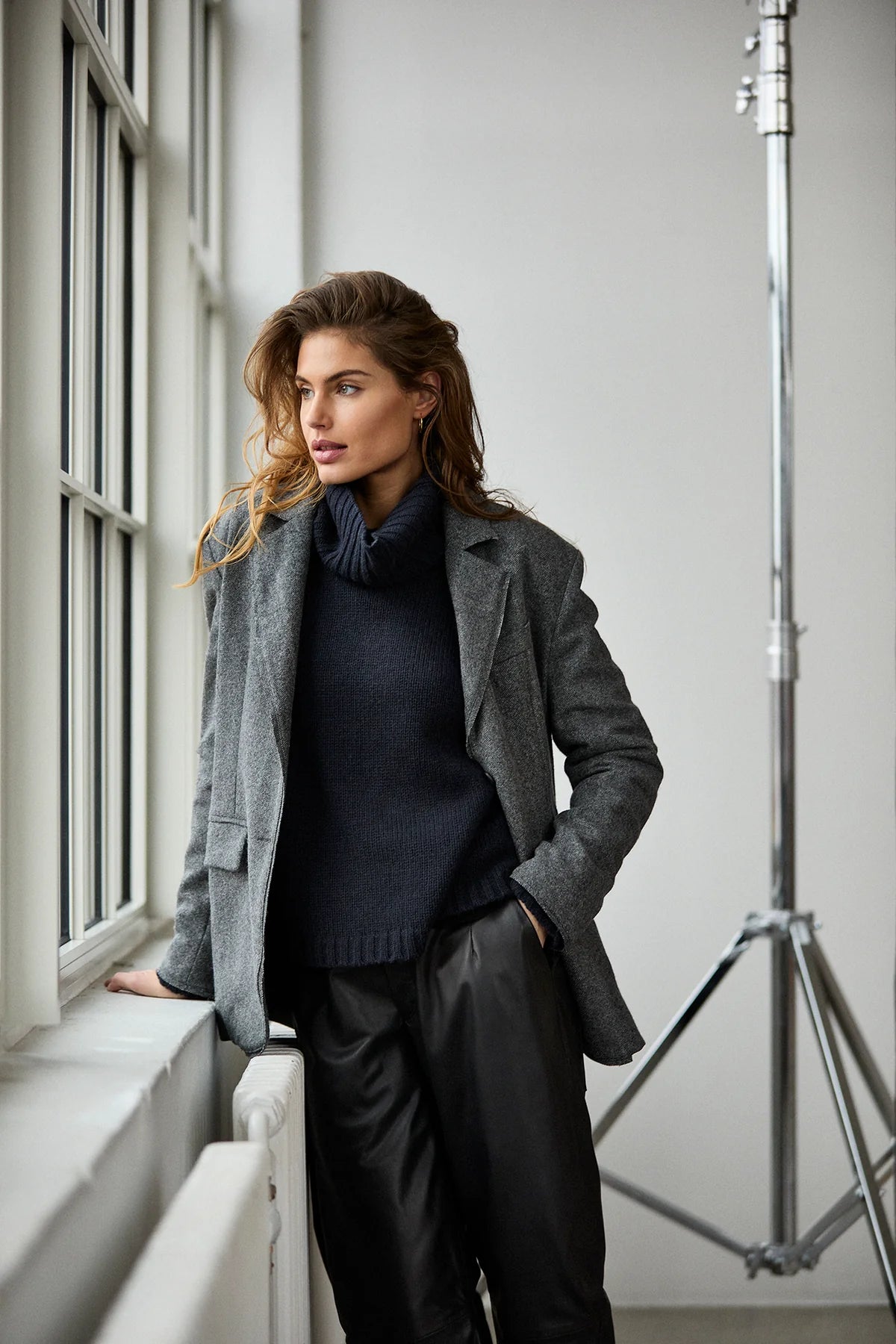 Kristensen Du Nord - Cashmere Bat Sleeve Sweater