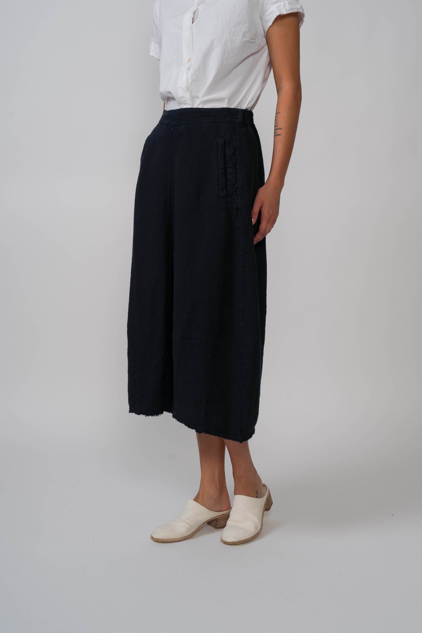 Hannoh Wessel - Skirt Jade in Zinc