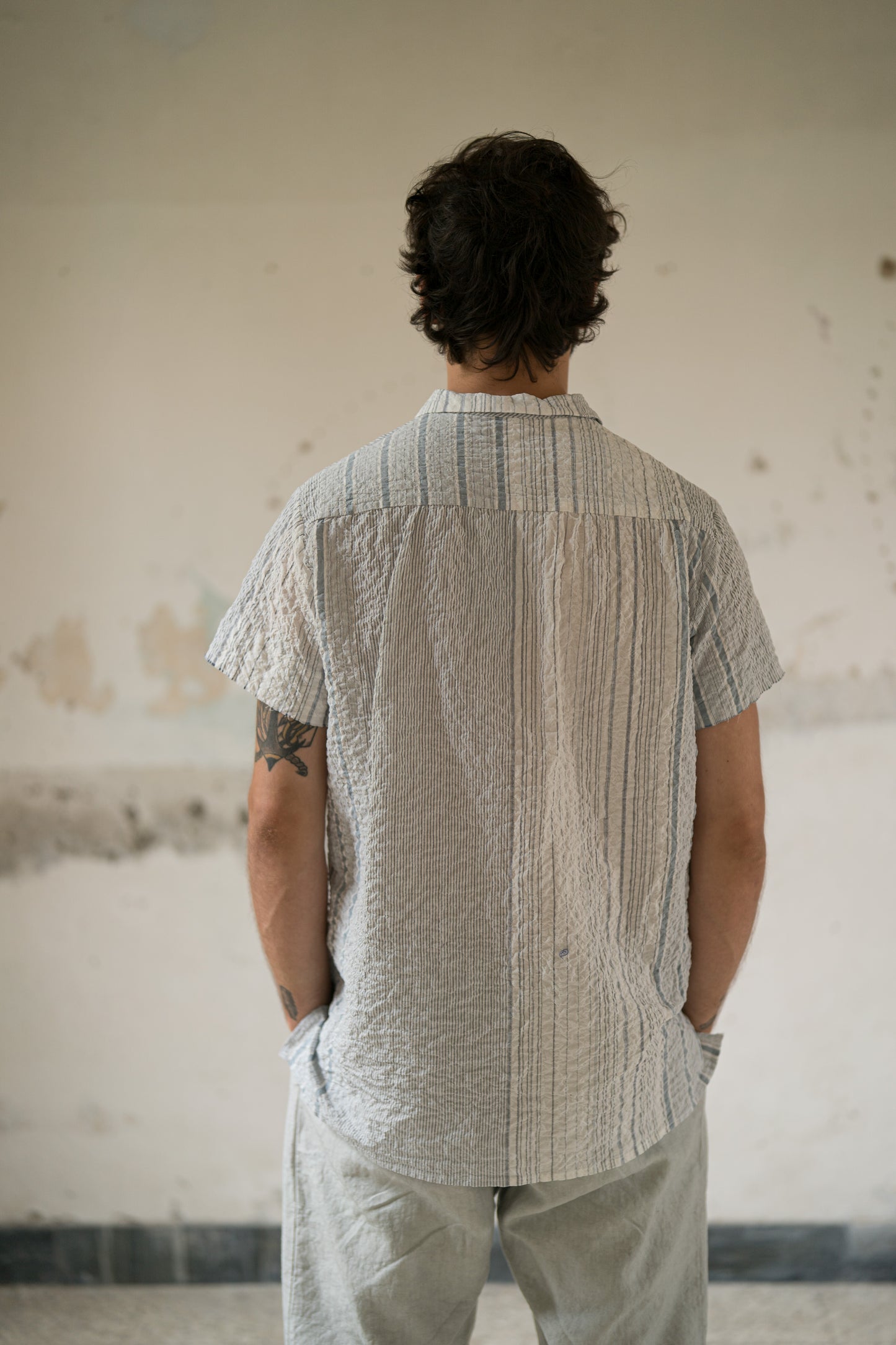 Hannoh Wessel - Simon Men's Shirt in Patchwork