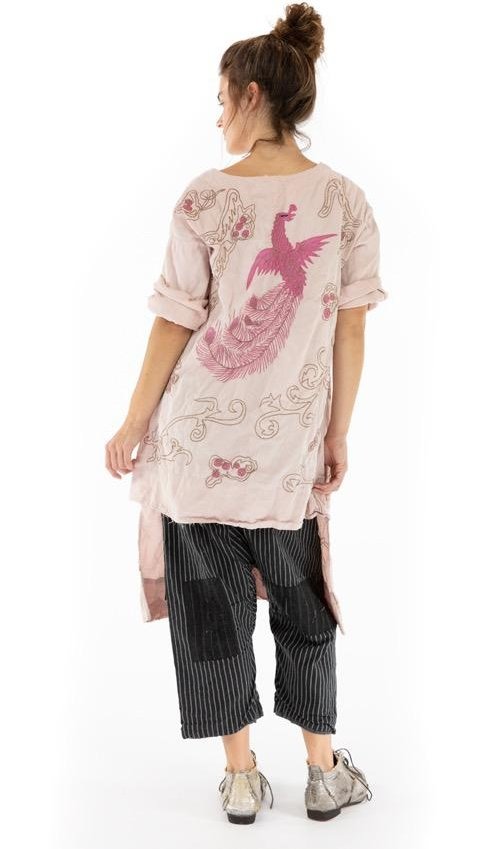 Magnolia Pearl - Cotton Satin Dragon Parnassus Tunic