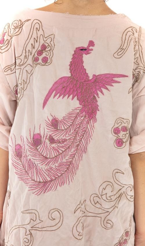 Magnolia Pearl - Cotton Satin Dragon Parnassus Tunic