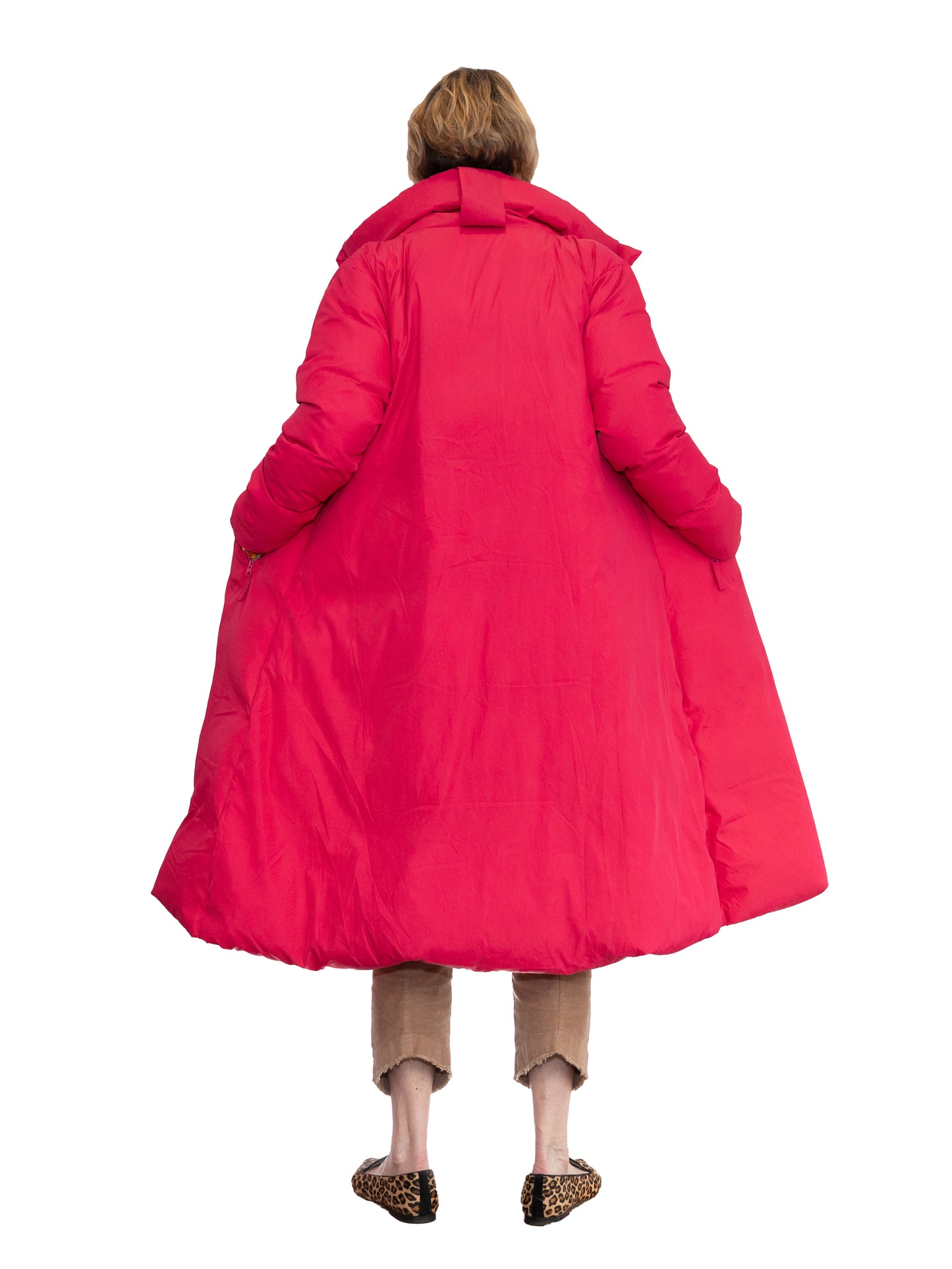 Rundholz Black Label - Long Puffer in Hot Pink