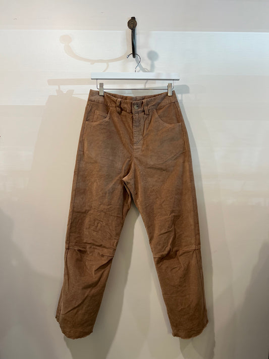 Kristensen Du Nord - Corduroy Heavy Cropped Pants in Camel or Graphite