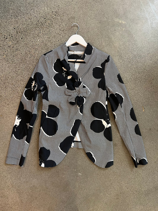 Rundholz Black Label - Floral Houndstooth Blazer