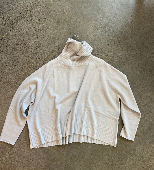 Rundholz Black Label - Lightweight Ribbed Yak Turtleneck