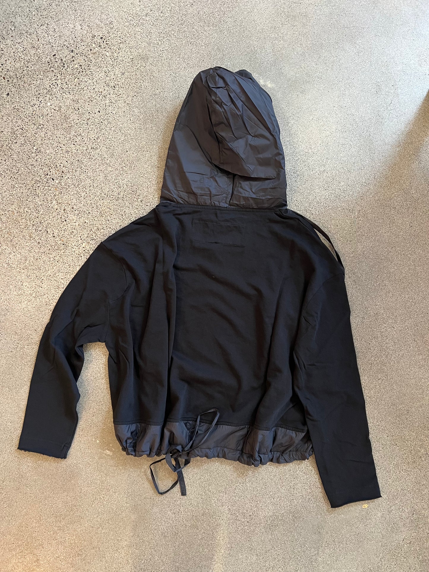 Rundholz Black Label - Lightweight Stippled Floral Hoodie