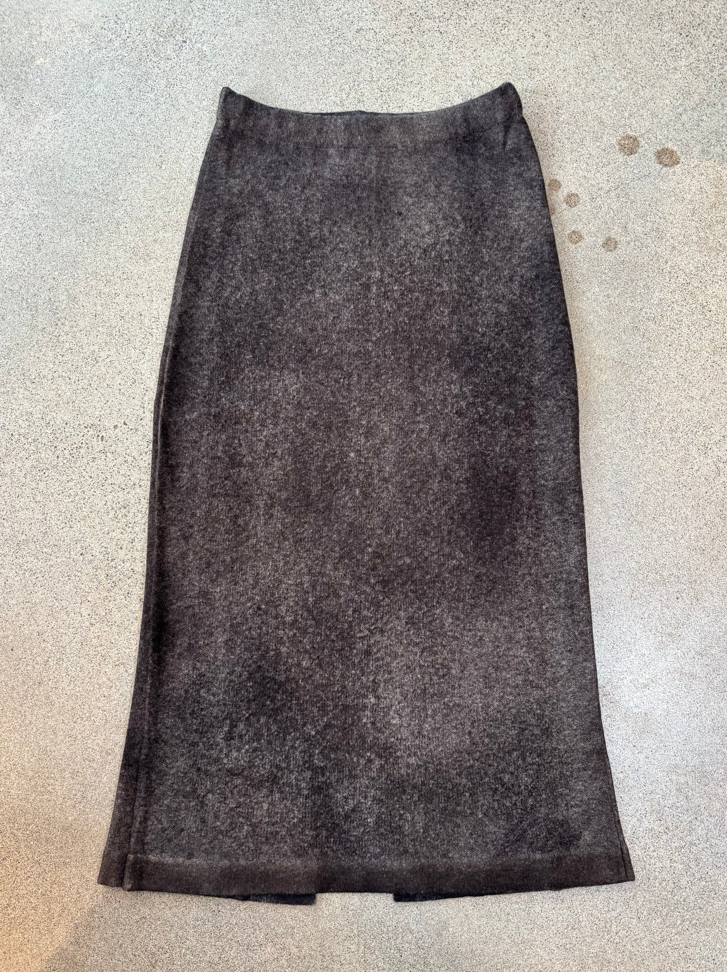 Avant Toi - CashWool Needle Stitch Skirt