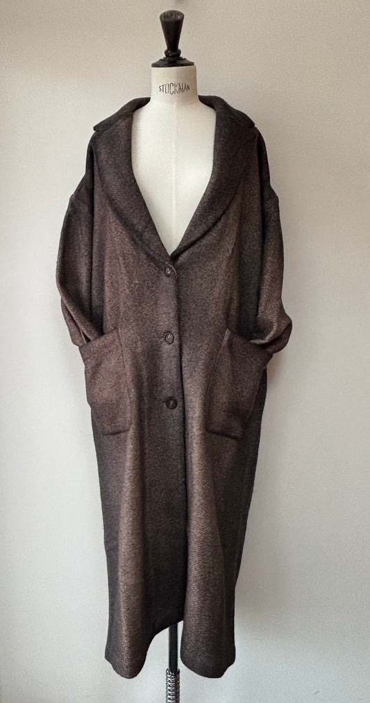 Avant Toi - Long Herringbone Coat