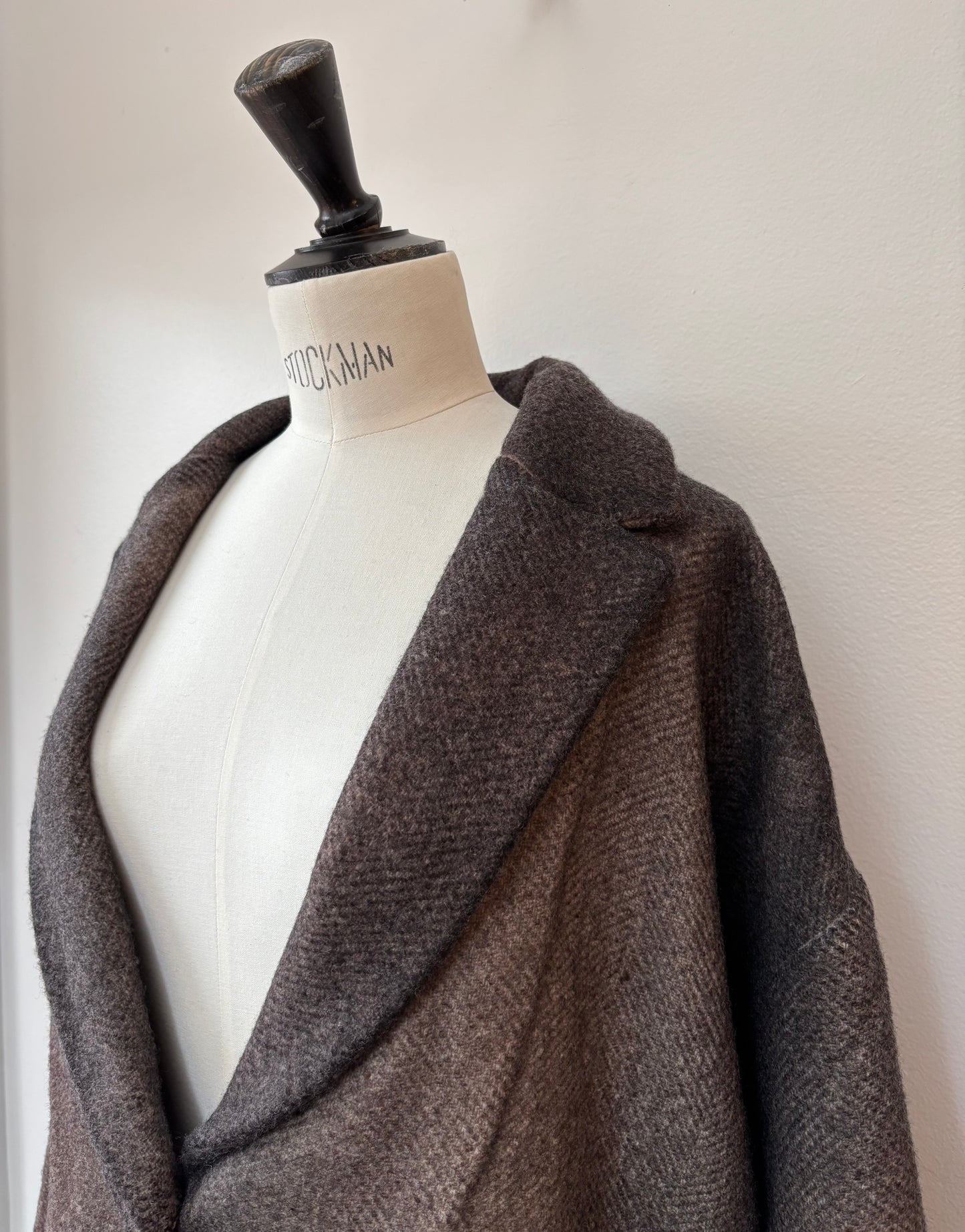 Avant Toi - Long Herringbone Coat