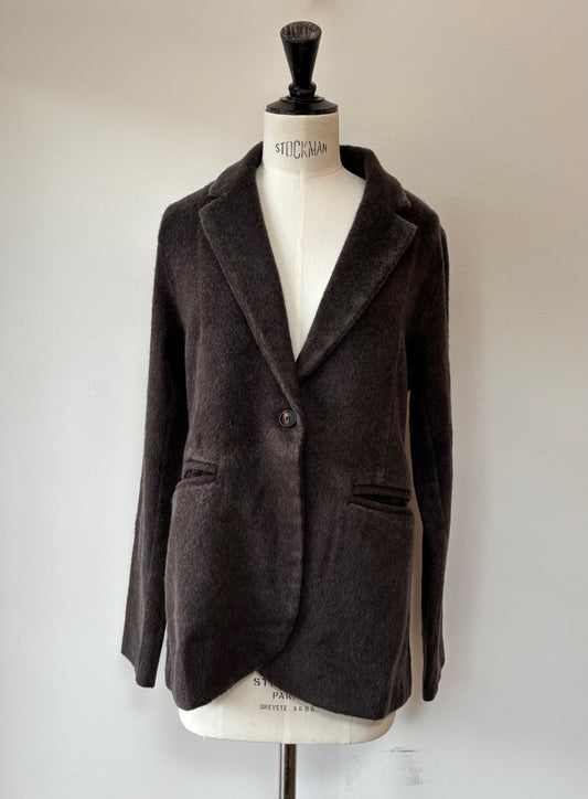 Avant Toi - Cashmere Frosted Effect Rever Jacket