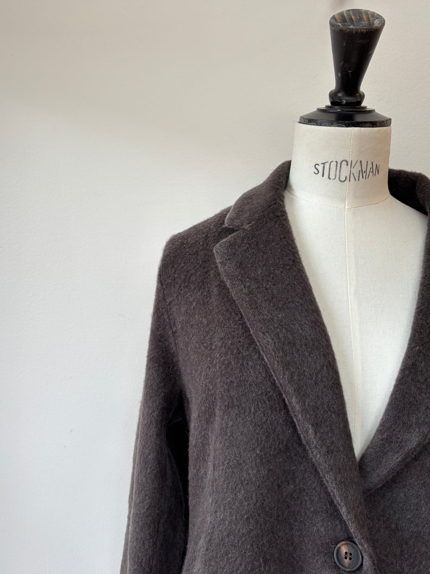 Avant Toi - Cashmere Frosted Effect Rever Jacket