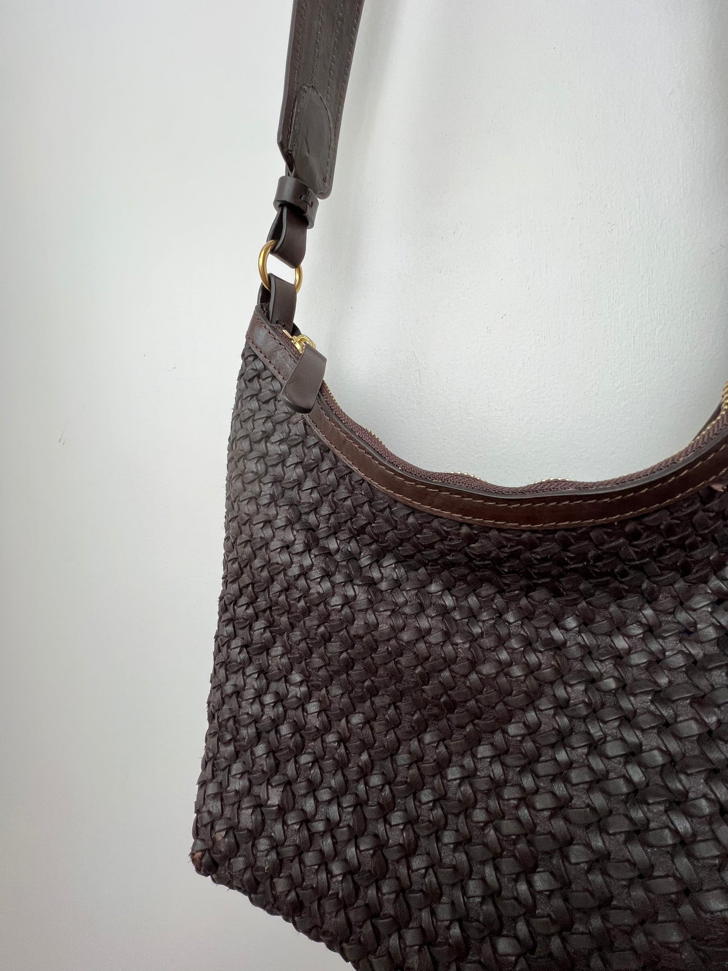 Massimo Palomba - Stusy in Black  Woven Leather