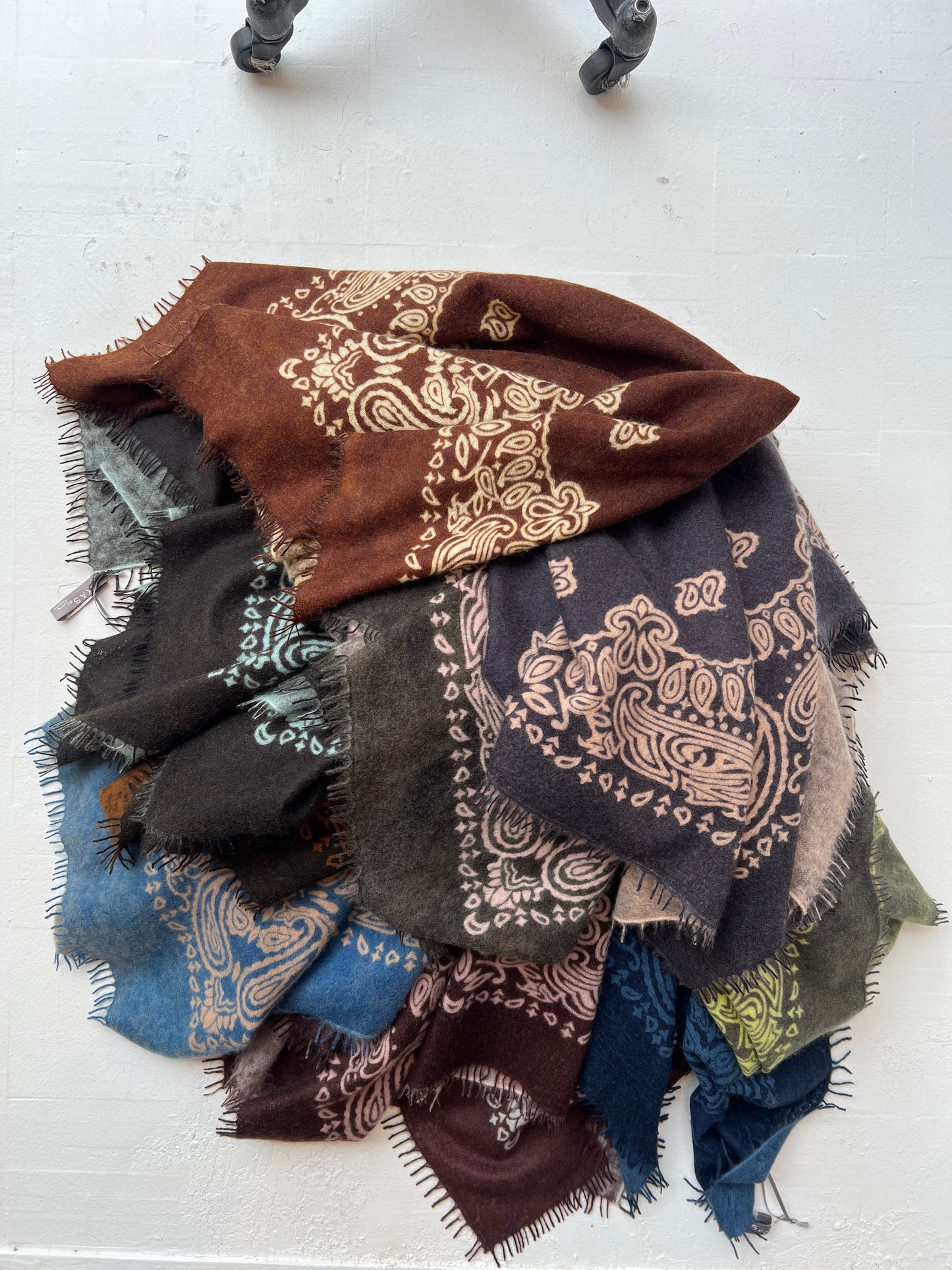 KAS - Patterned Cashmere Bandanas in Many Colors