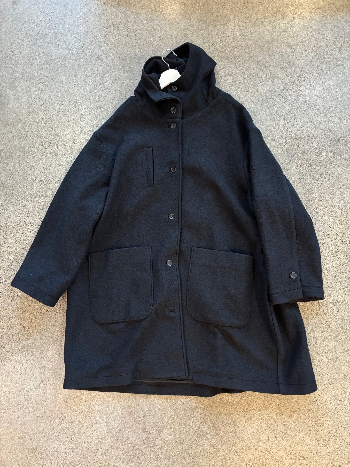 Hannes Roether - Full Length Plaid or Black Coat