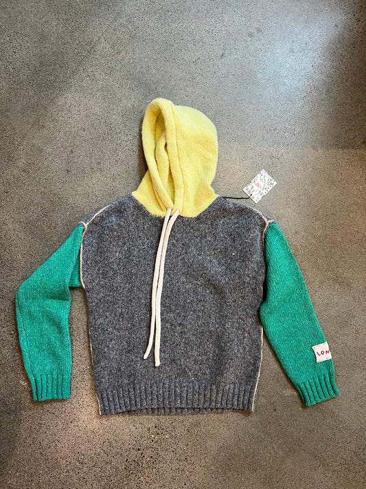 Longo - Hoodie in Colorblock or Winter White