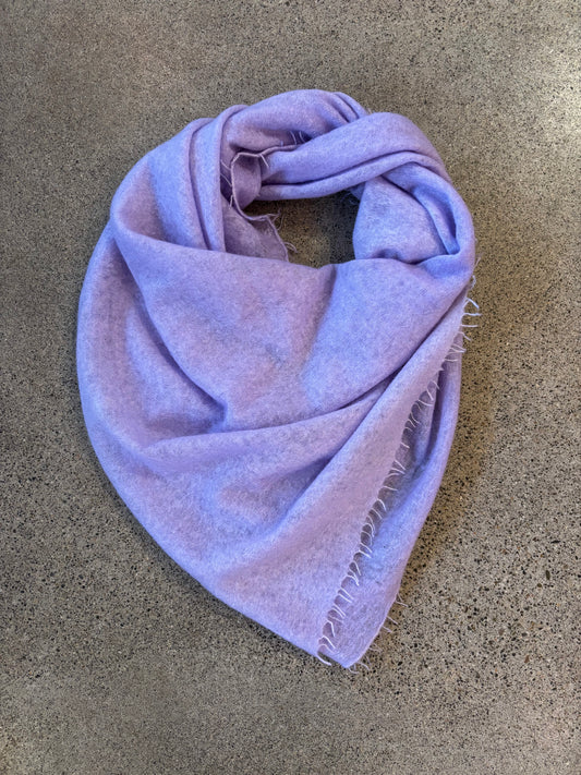 KAS - Solid Gauze Bandana in Sheer Lilac