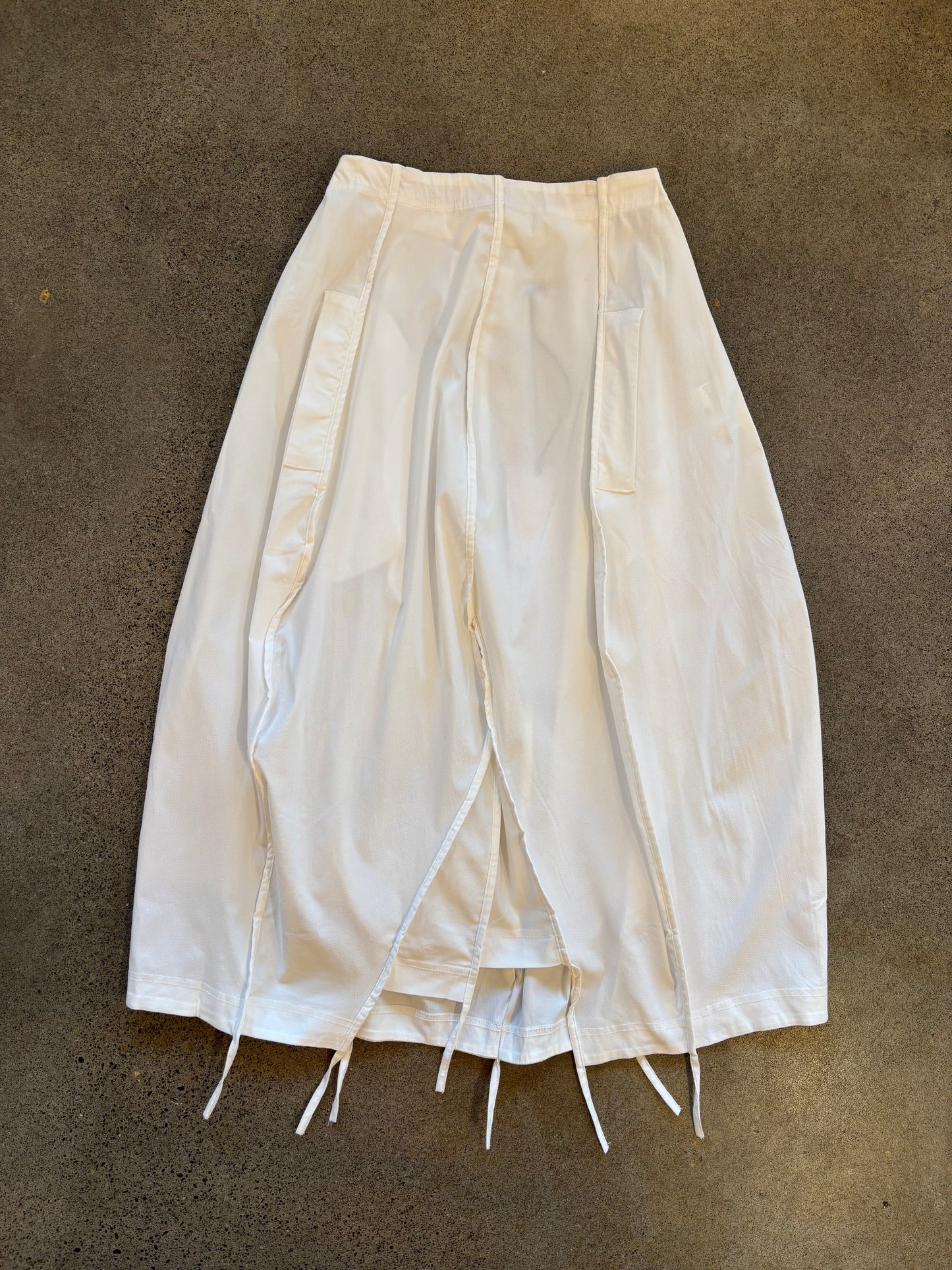 Rundholz Black Label - Bubble Seam Skirt in Black or White