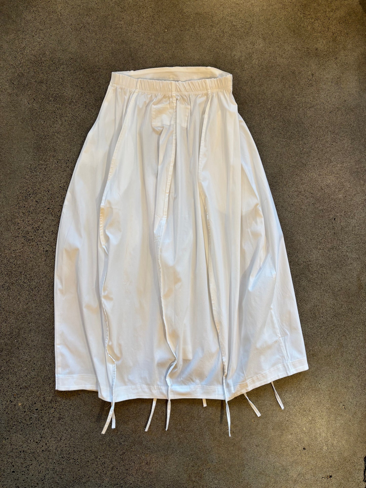 Rundholz Black Label - Bubble Seam Skirt in Black or White