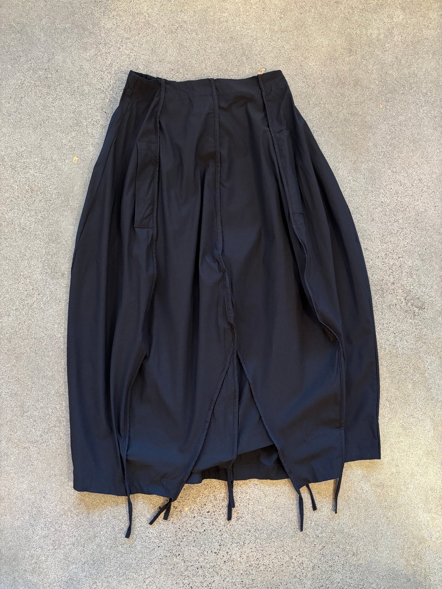 Rundholz Black Label - Bubble Seam Skirt in Black or White