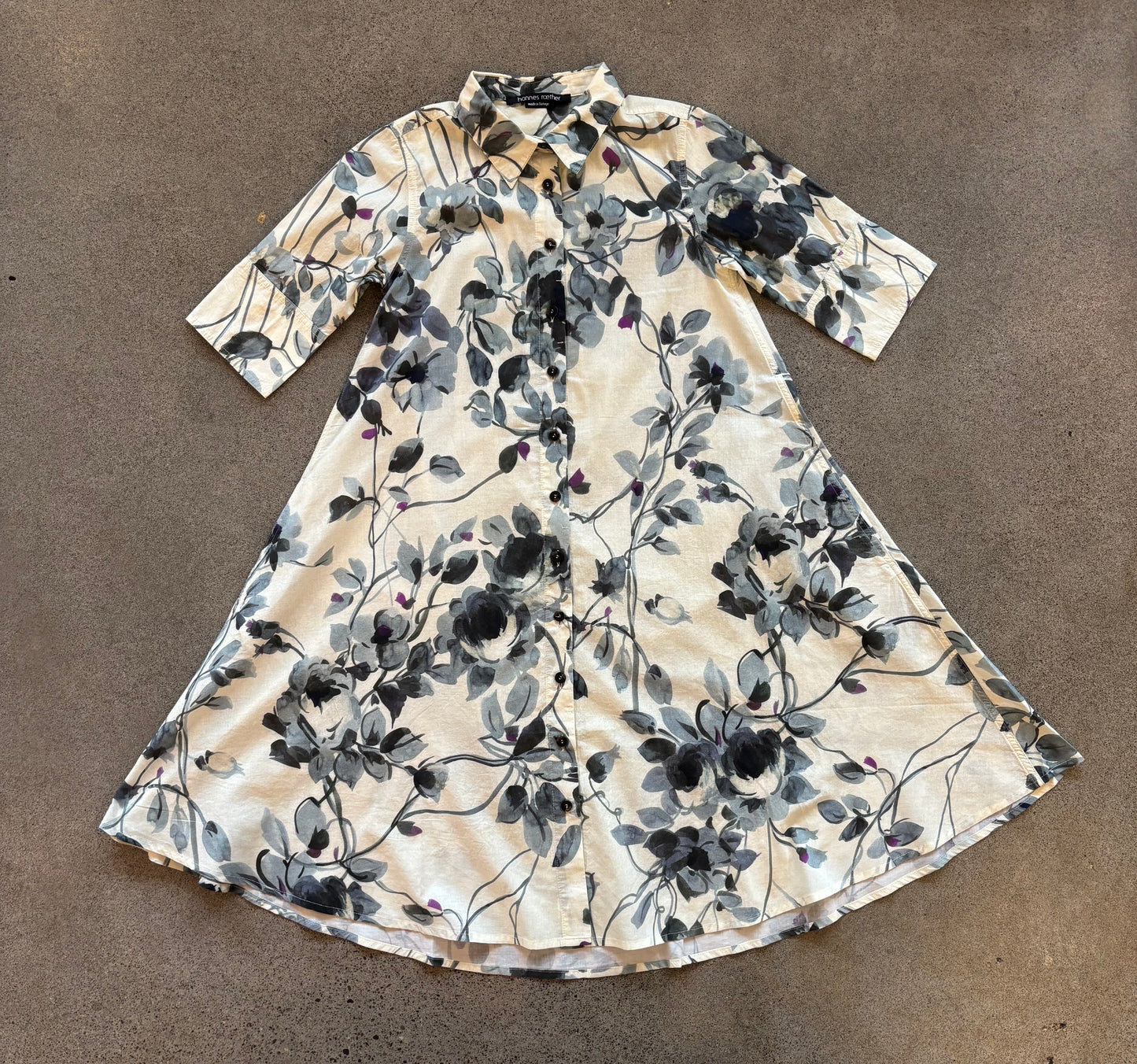 Hannes Roether - Floral Cotton Dress