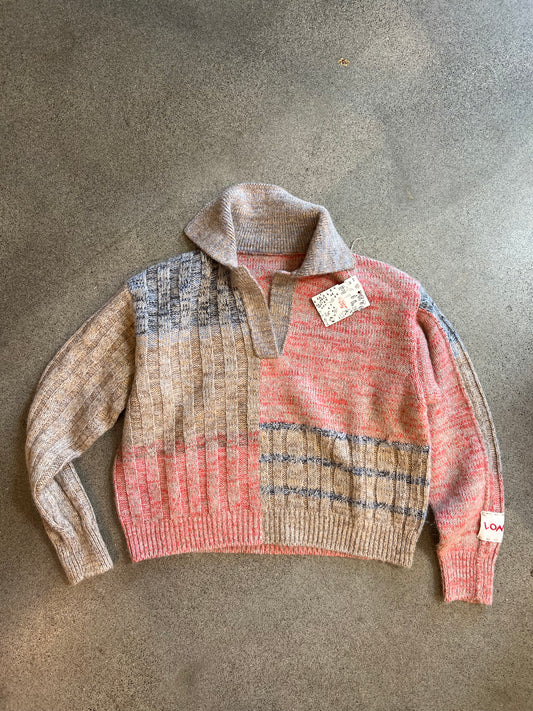 Longo - Multicolor Knit Pullover