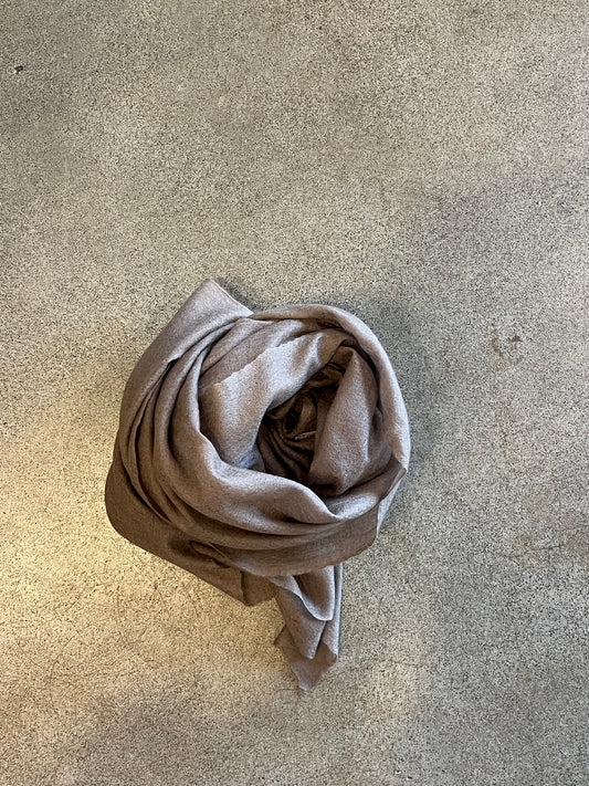 KAS- Cashmere Rectangle Wraps with Clean Hem in Neutrals