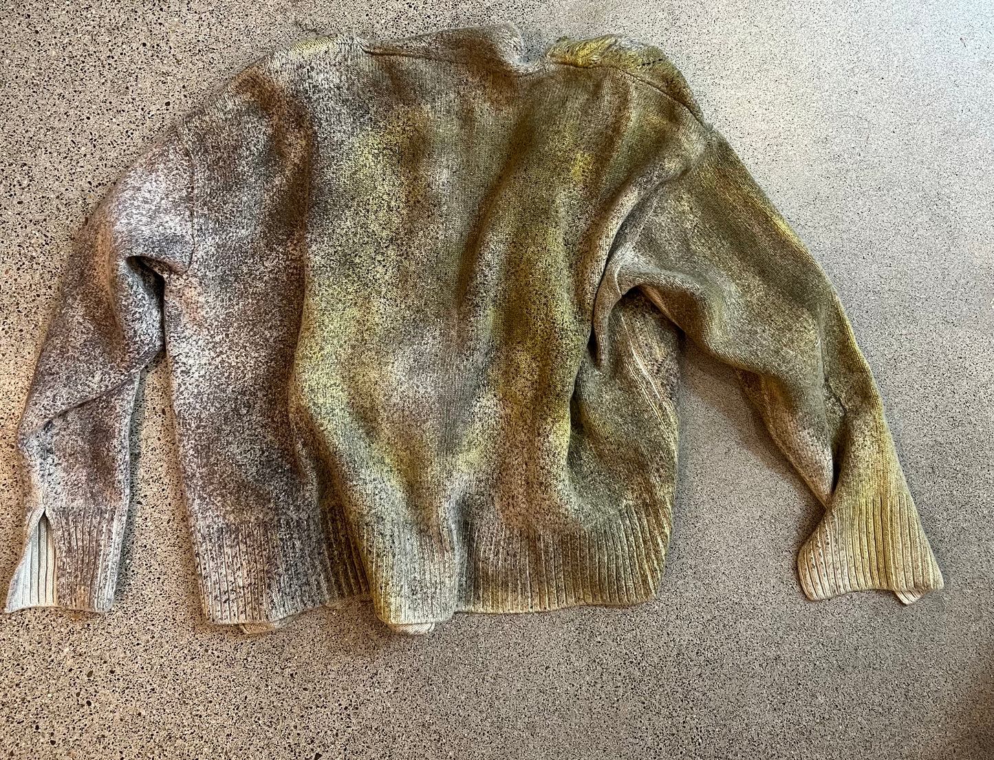 Pintorie - Shawl Style Cardigan in Green or Purple