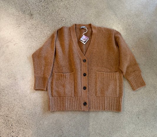 Longo - Billionaire -V-neck Long Cardigan