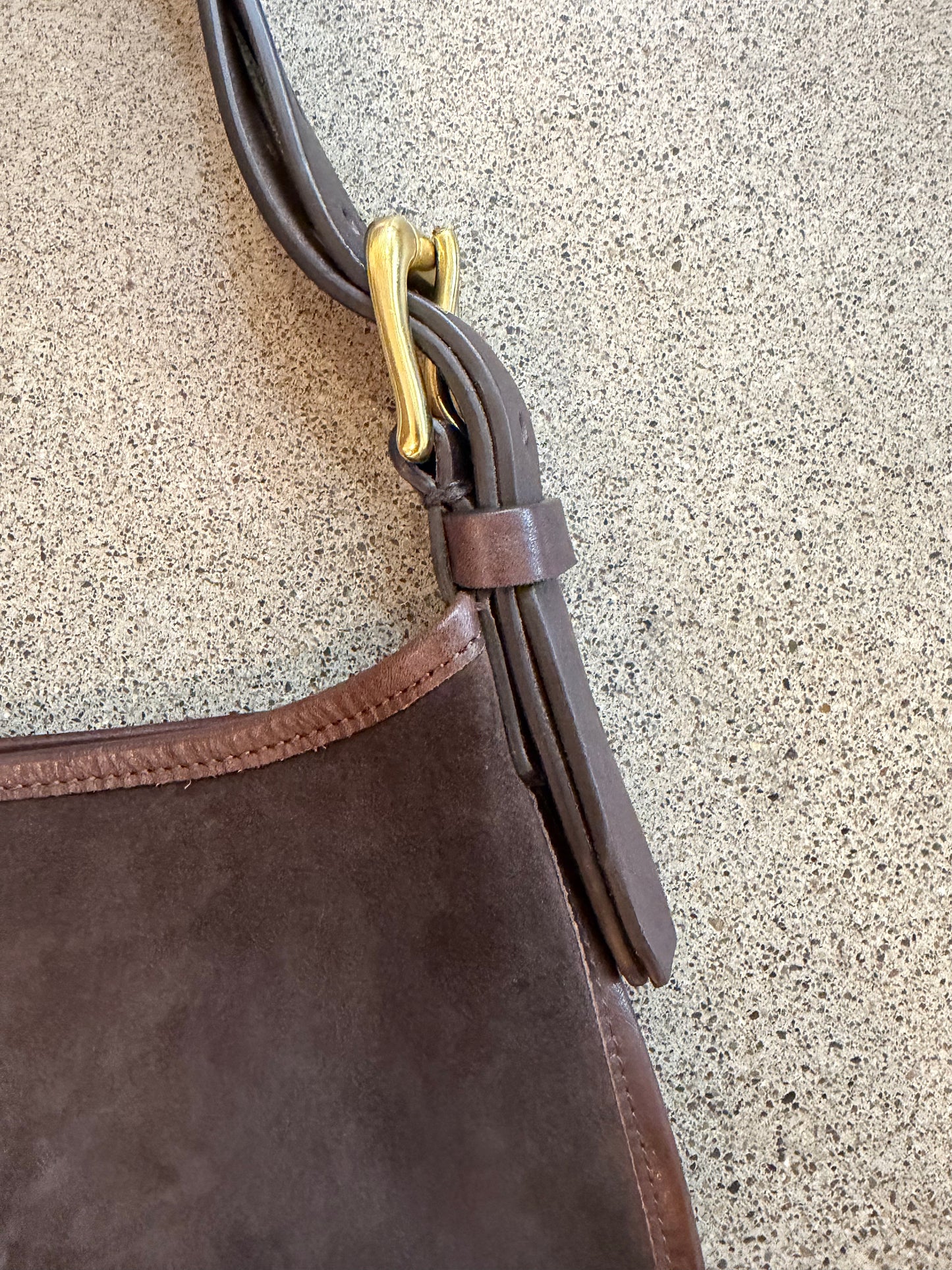 Massimo Palomba - Elodie Suede Tote in Ebano or Olive