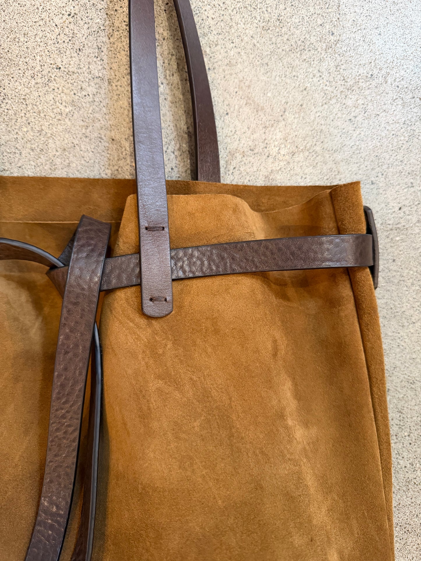 Massimo Palomba - Amelie Suede Shoulderbag in Daino