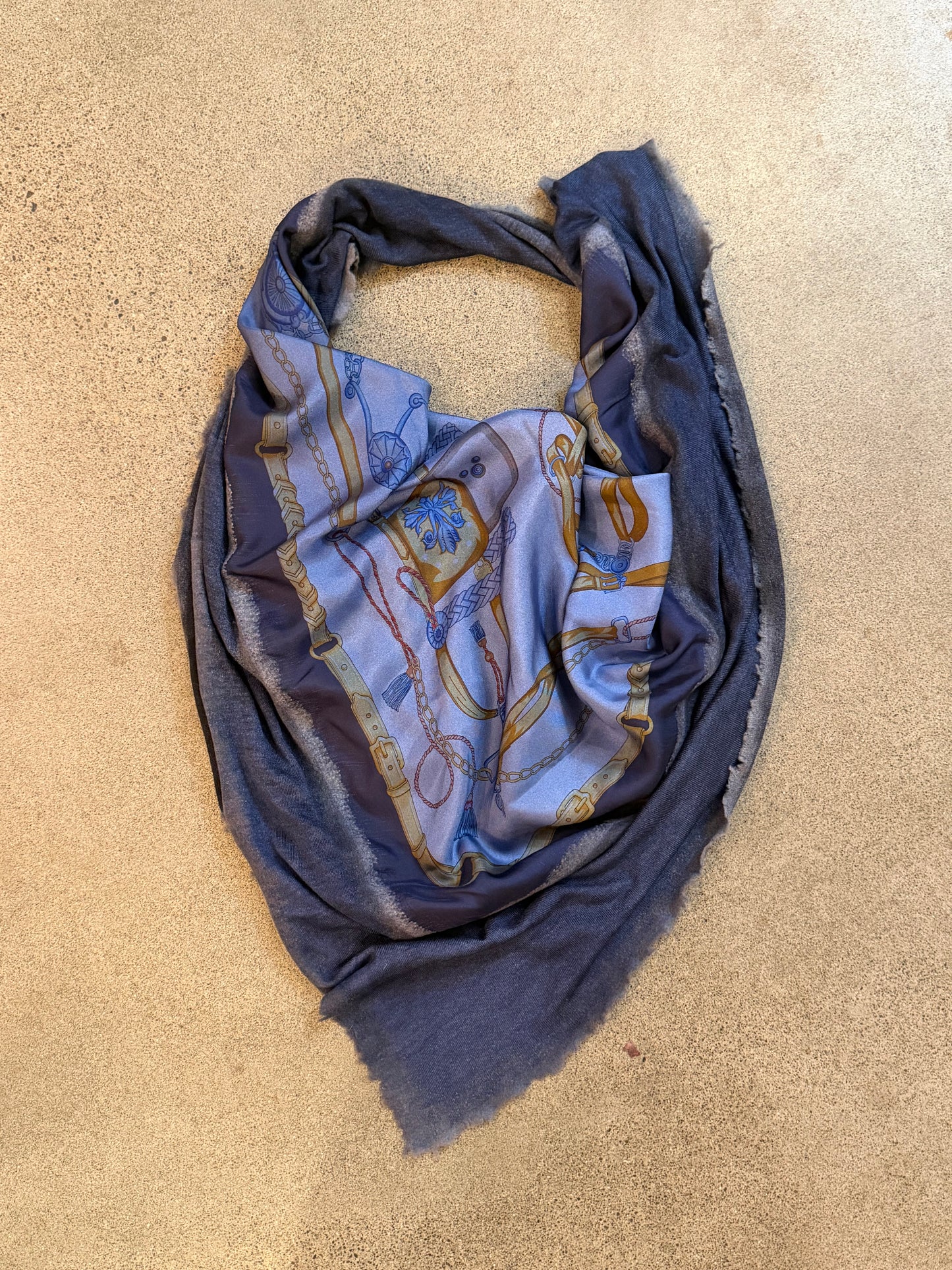 Avant Toi - Hand Painted &  One of a Kind Foulard Scarf