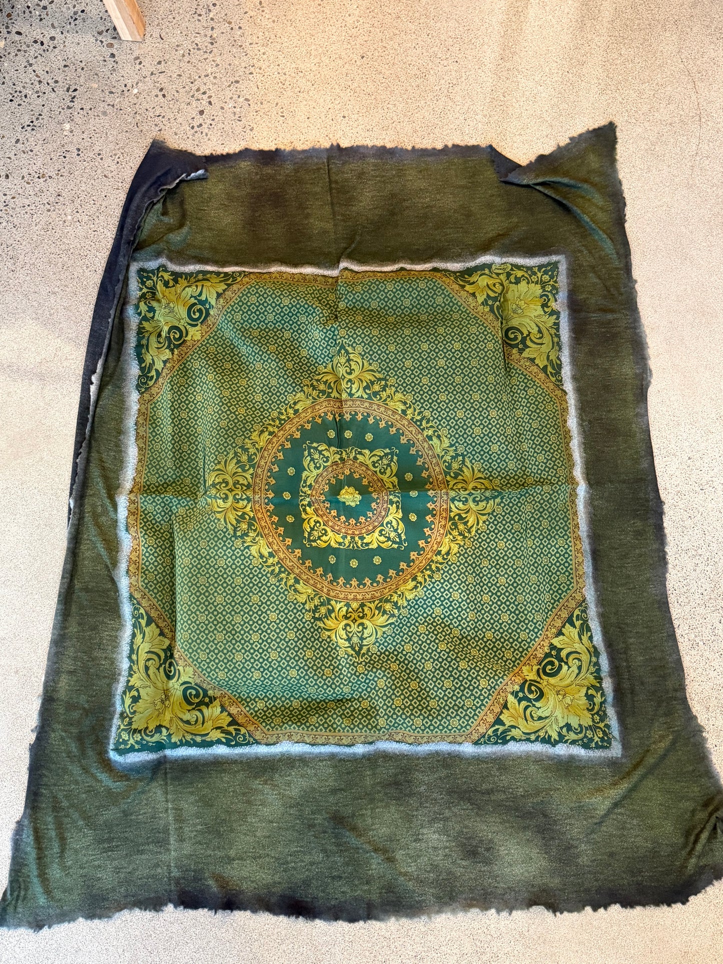 Avant Toi - Hand Painted &  One of a Kind Foulard Scarf