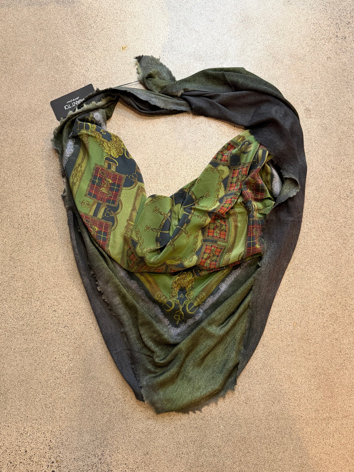 Avant Toi - Hand Painted &  One of a Kind Foulard Scarf