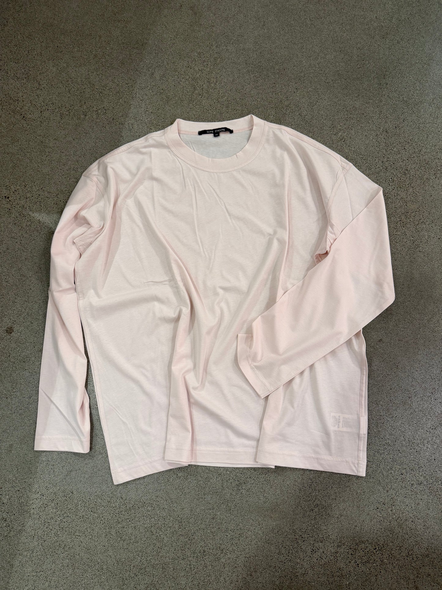 Sofie D'Hoore - Luxe Cotton PJ Set IN Shell Pink