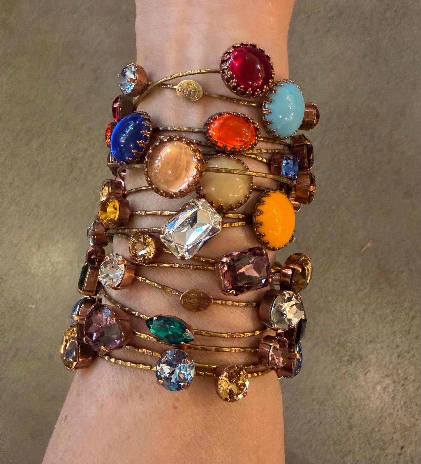 Alba Bijoux - Gem Bangles