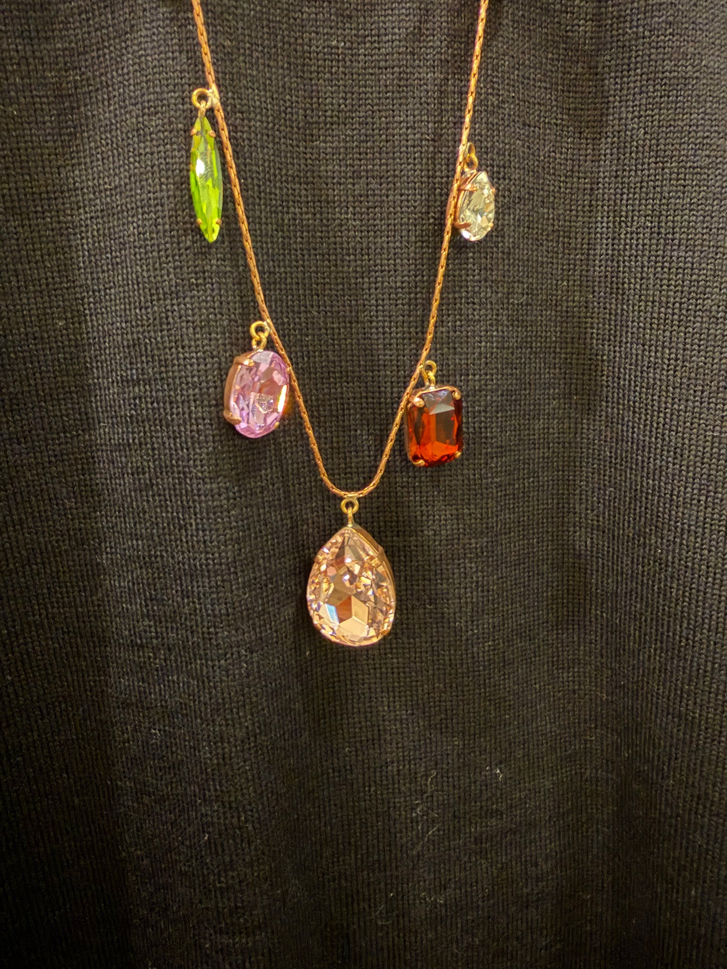 Alba Bijoux - Long Chanel Multi Necklace