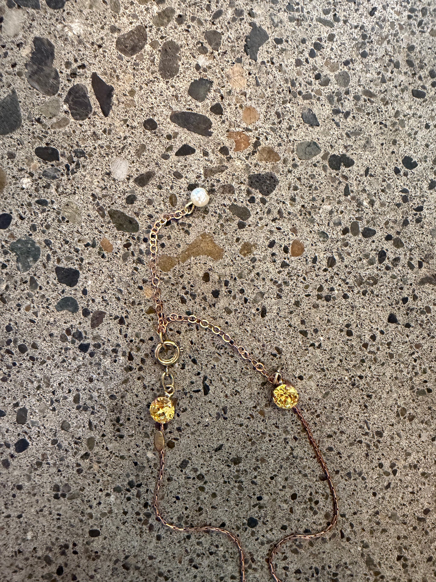 Alba Bijoux- Y Necklace