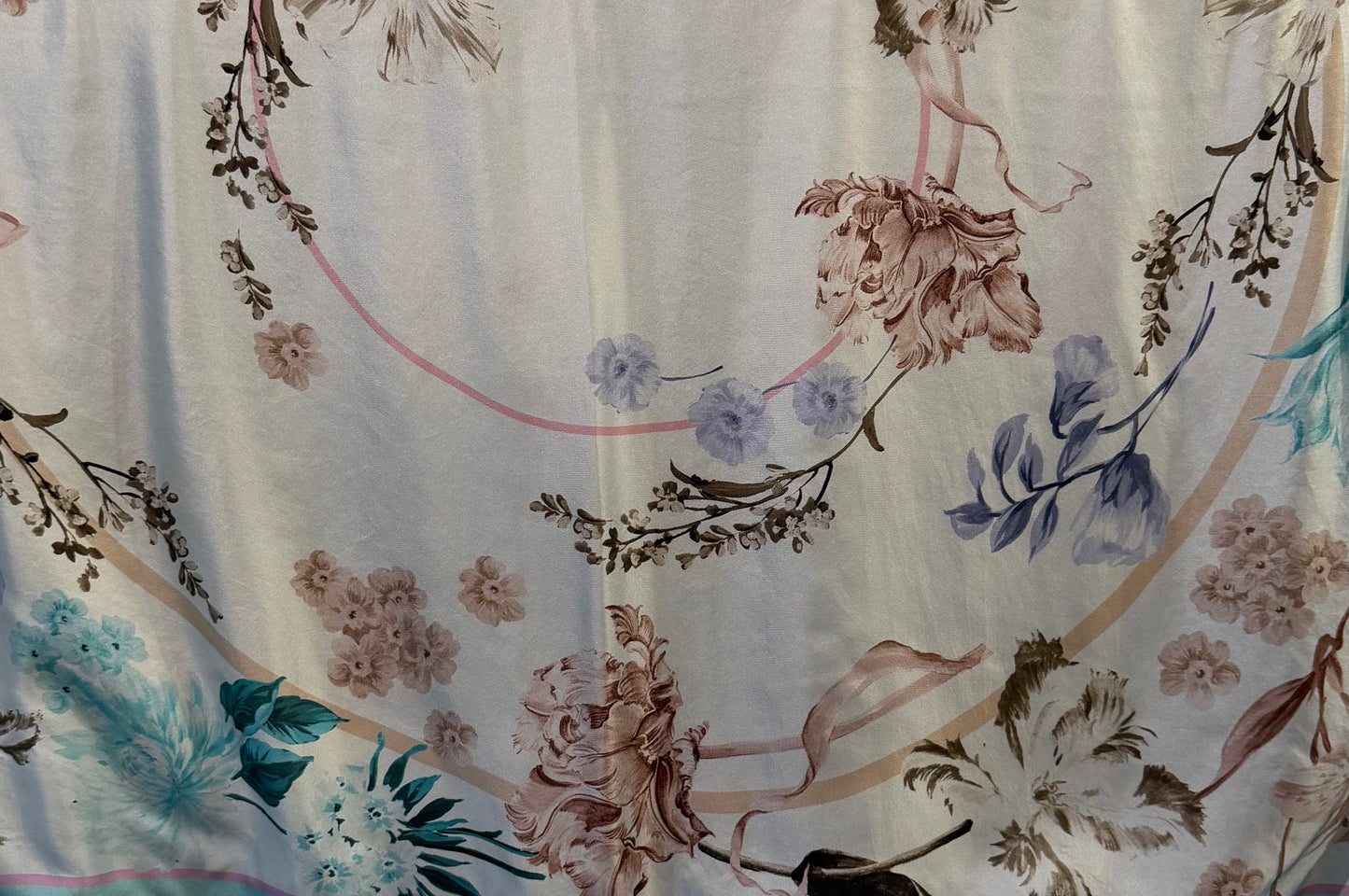 Avant Toi - Hand Painted &  One of a Kind Foulard Scarf