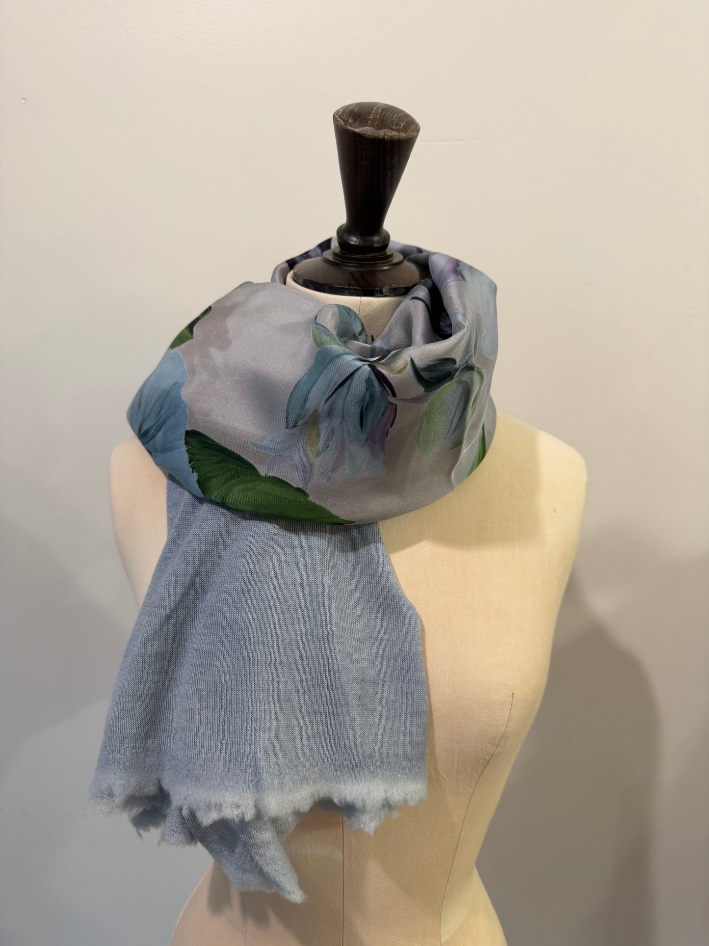 Avant Toi - Hand Painted &  One of a Kind Foulard Scarf
