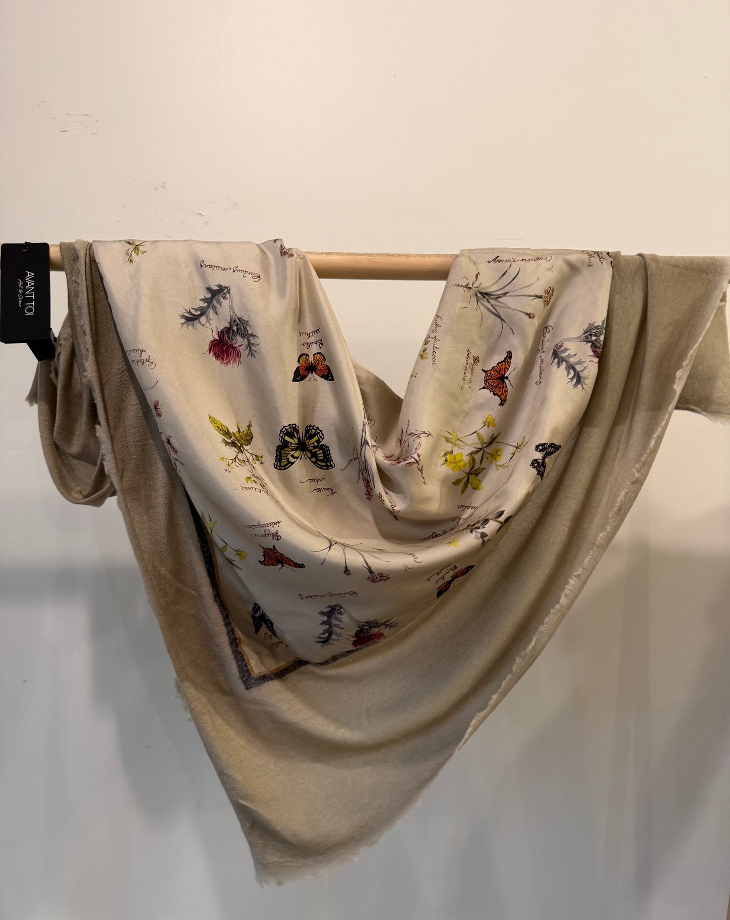 Avant Toi - Hand Painted &  One of a Kind Foulard Scarf