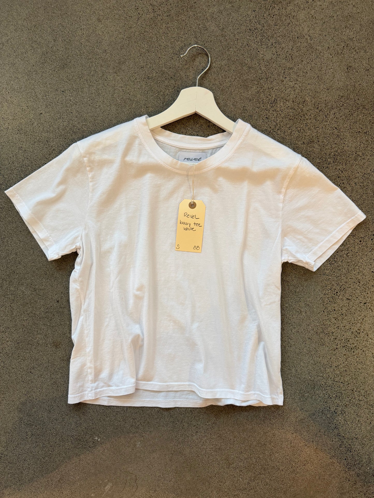 Revel- Basic Short Sleeve Tee in four colors