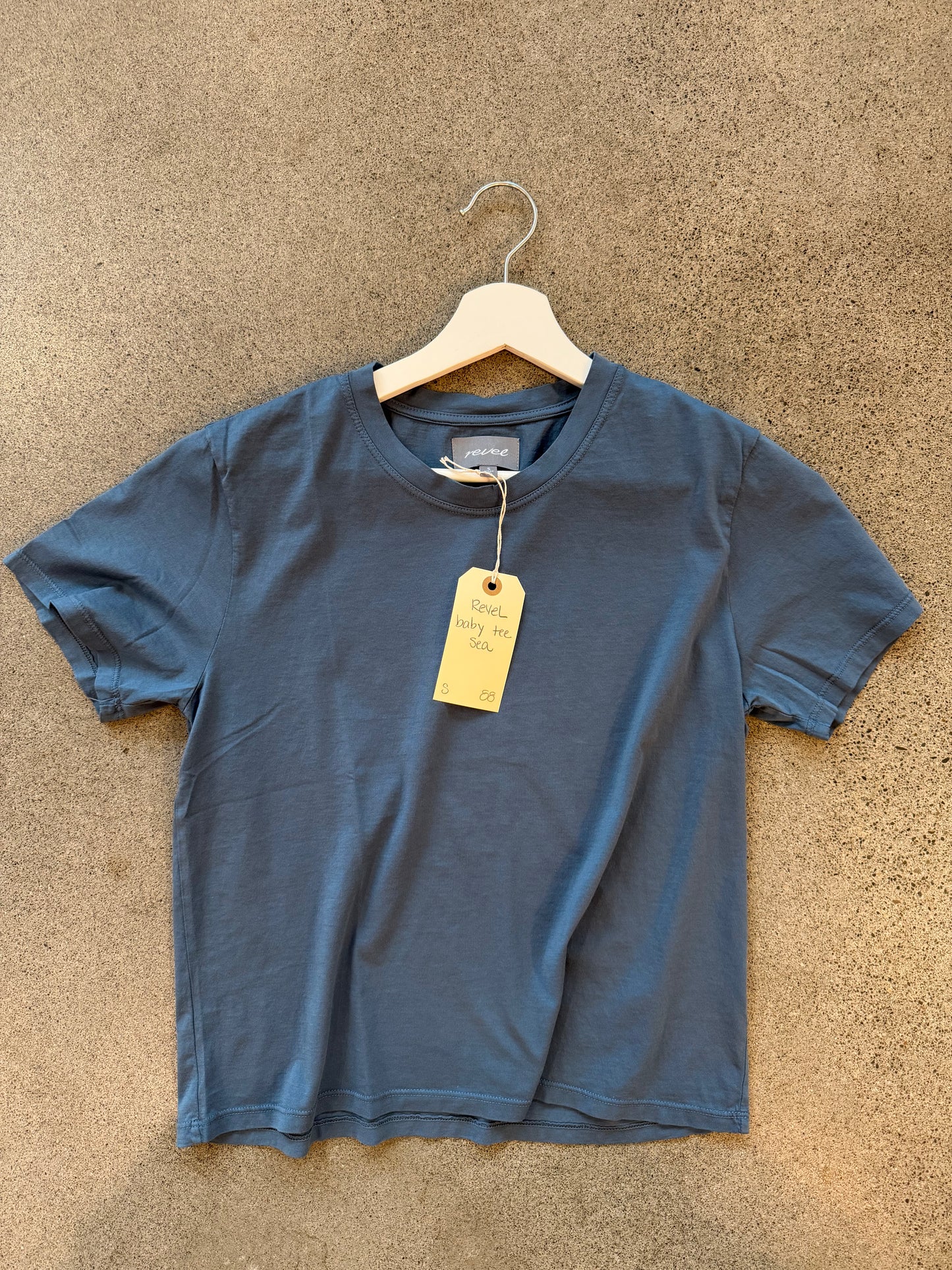 Revel- Basic Short Sleeve Tee in four colors