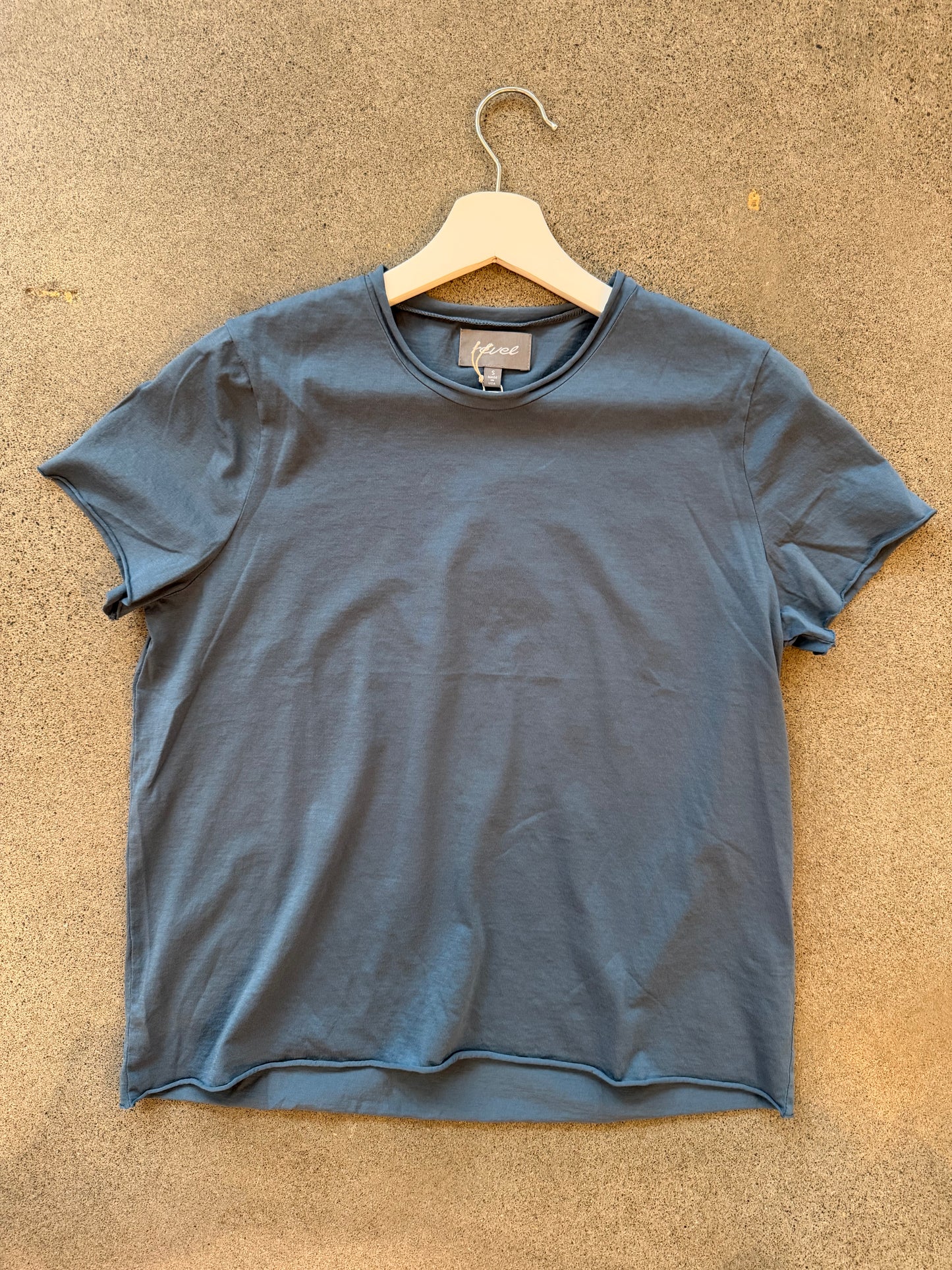 Revel- Short Sleeve Raw Tee in four colors
