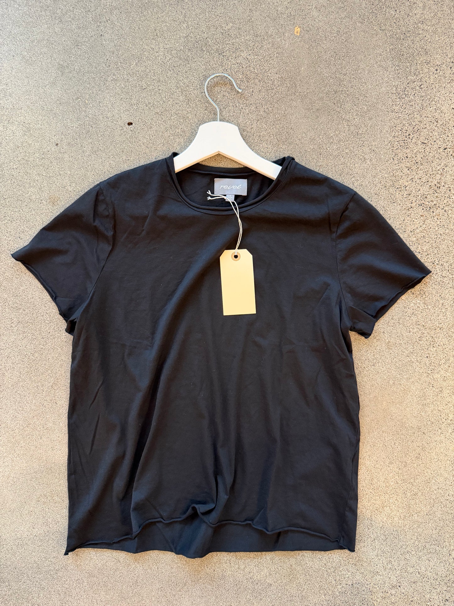 Revel- Short Sleeve Raw Tee in four colors
