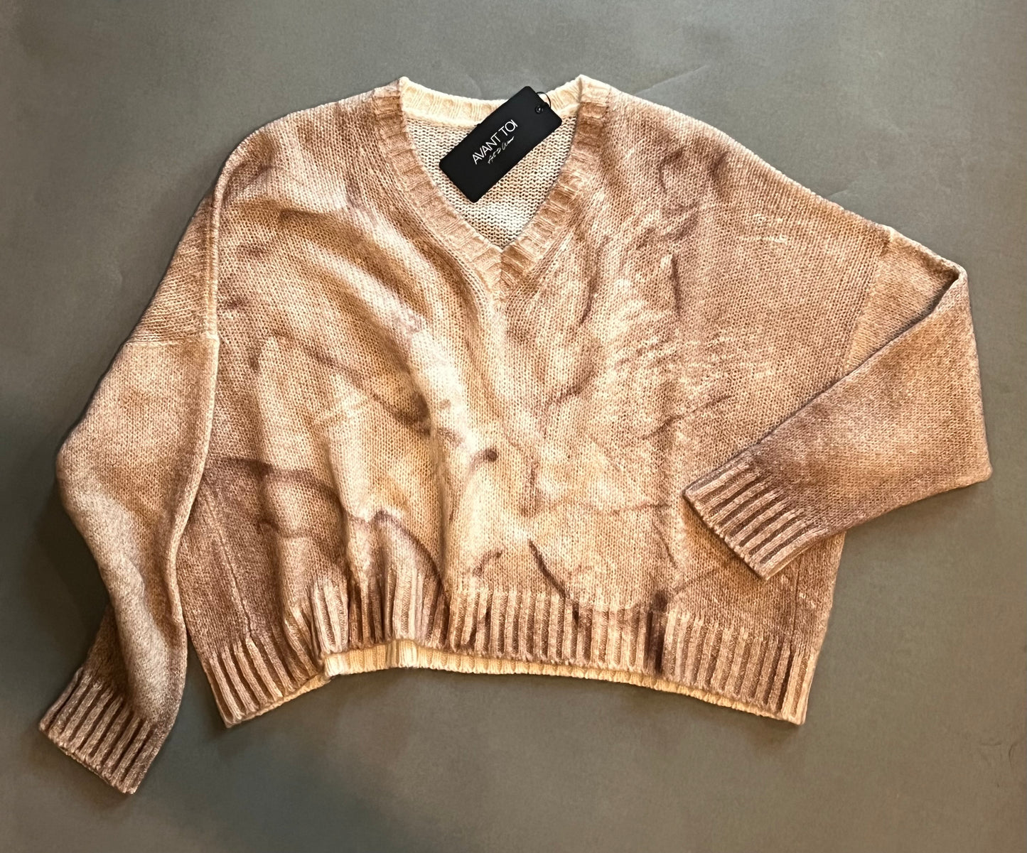 Avant Toi - Knitted pull-over in Avena(S)