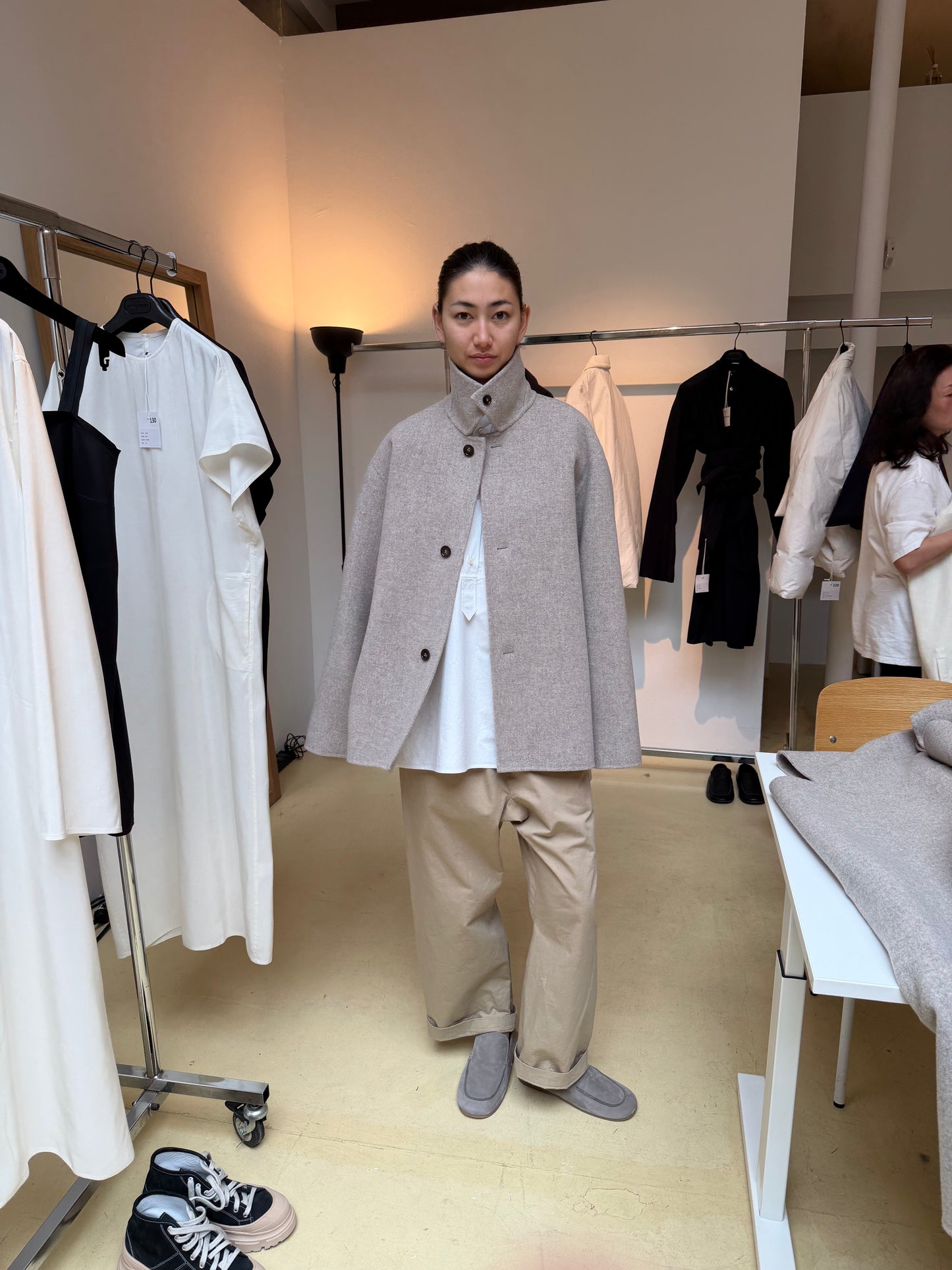 Sofie D'Hoore  Cousin - Felted Wool Boxy Jacket
