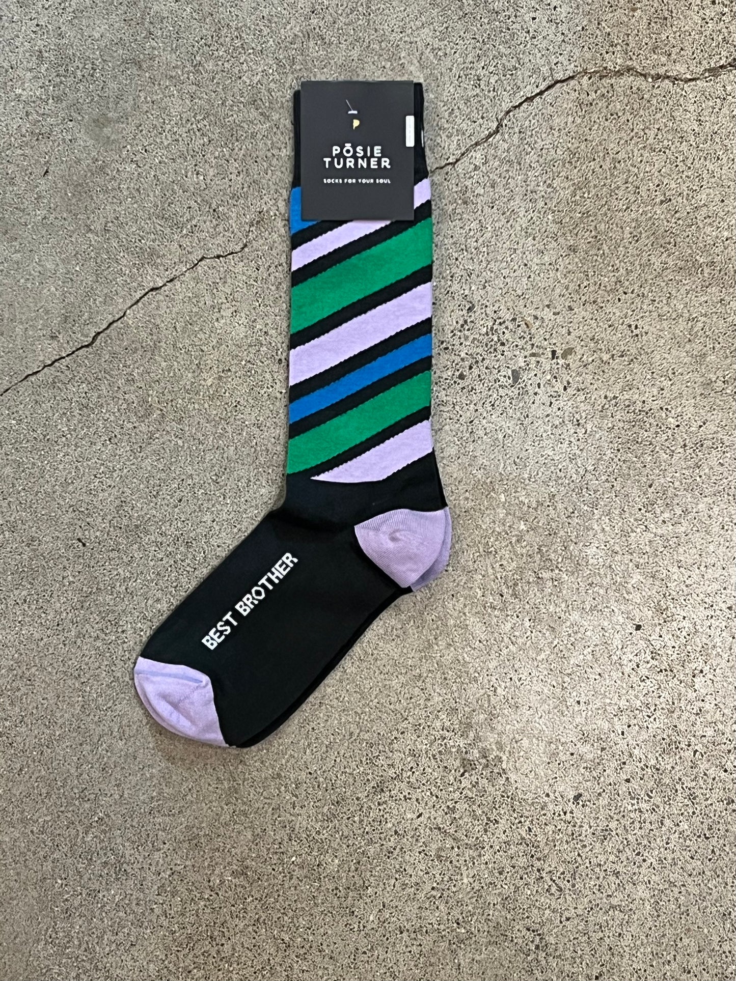 Pōsie Turner - Best Brother Mid-Calf Socks