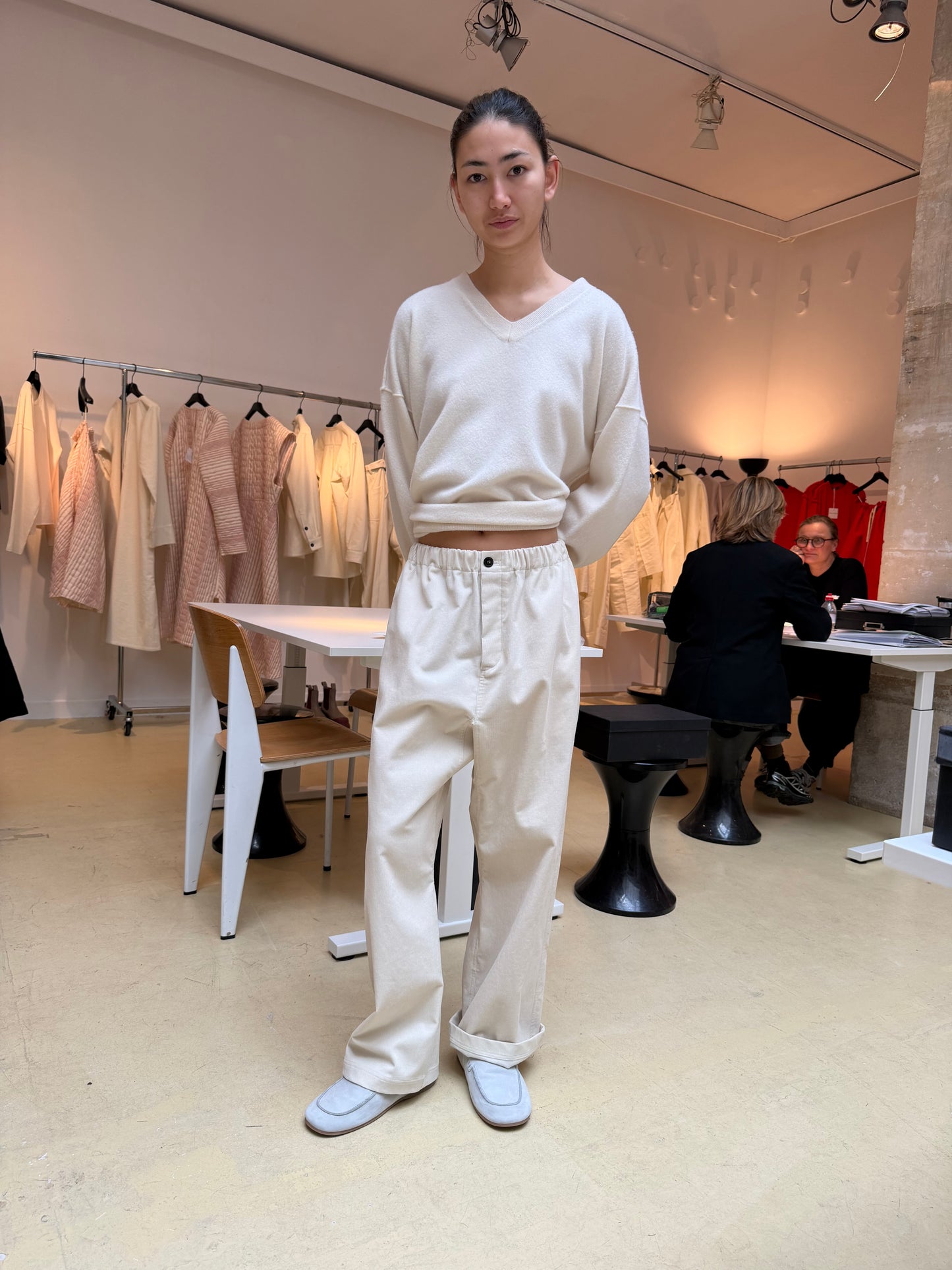 Sofie D'Hoore - Maurice Winter White Pullover