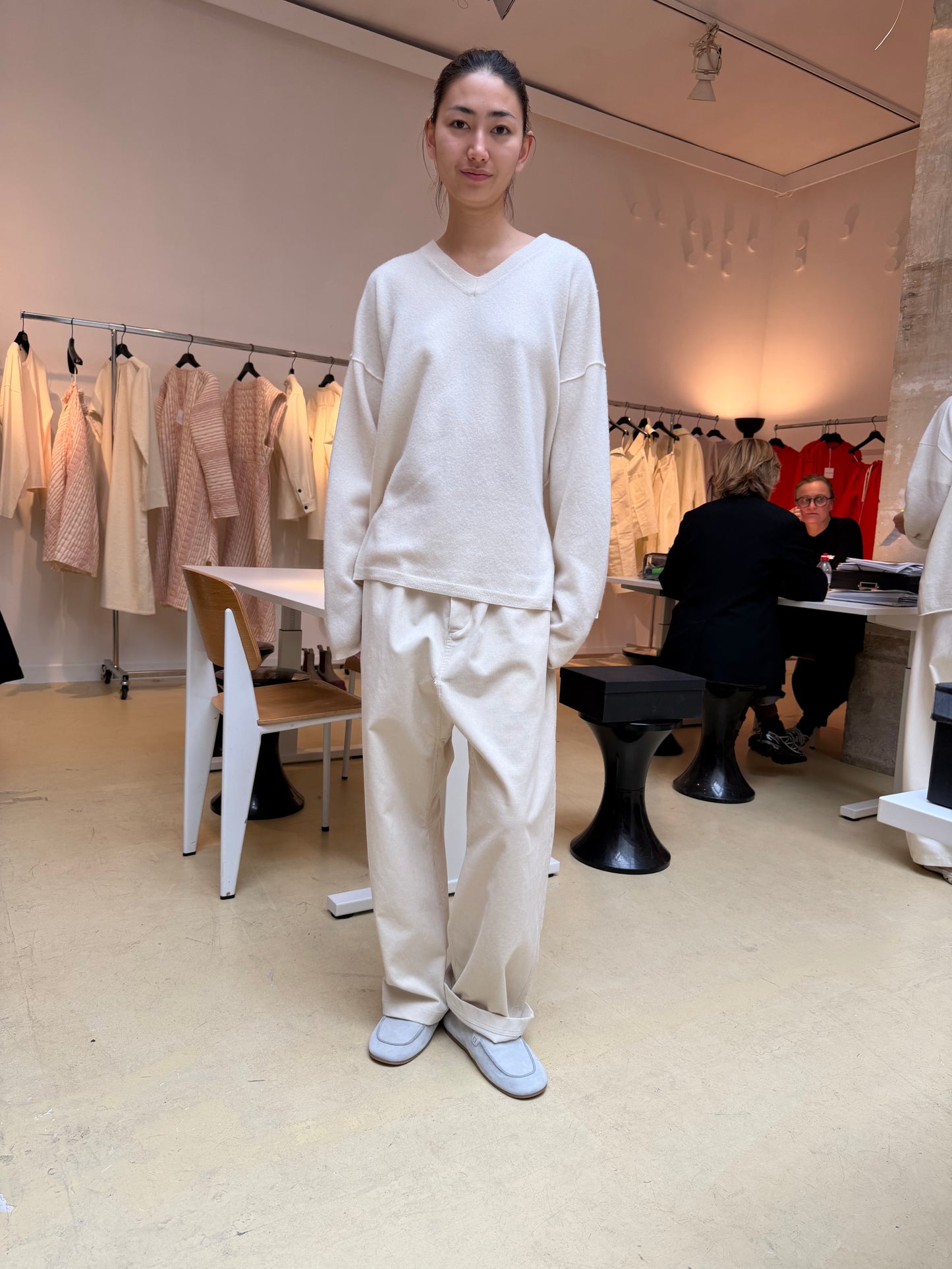 Sofie D'Hoore - Maurice Winter White Pullover
