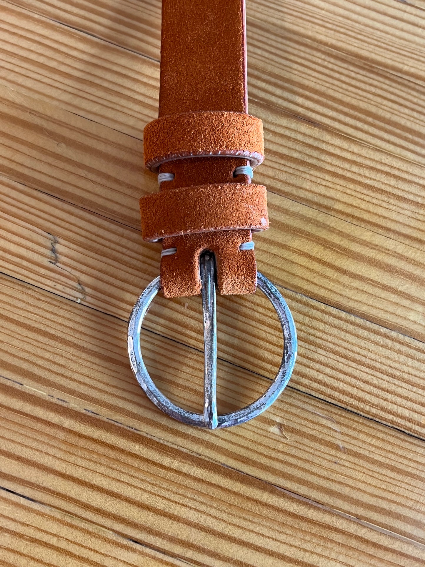 Massimo Palomba - Belt in Mango Suede 1